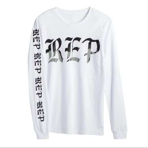 Rep White Long Sleeve Tee