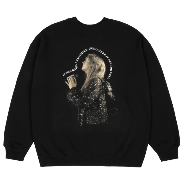 Taylor Swift | The Eras Tour All Too Well Live Photo Oversized Crewneck