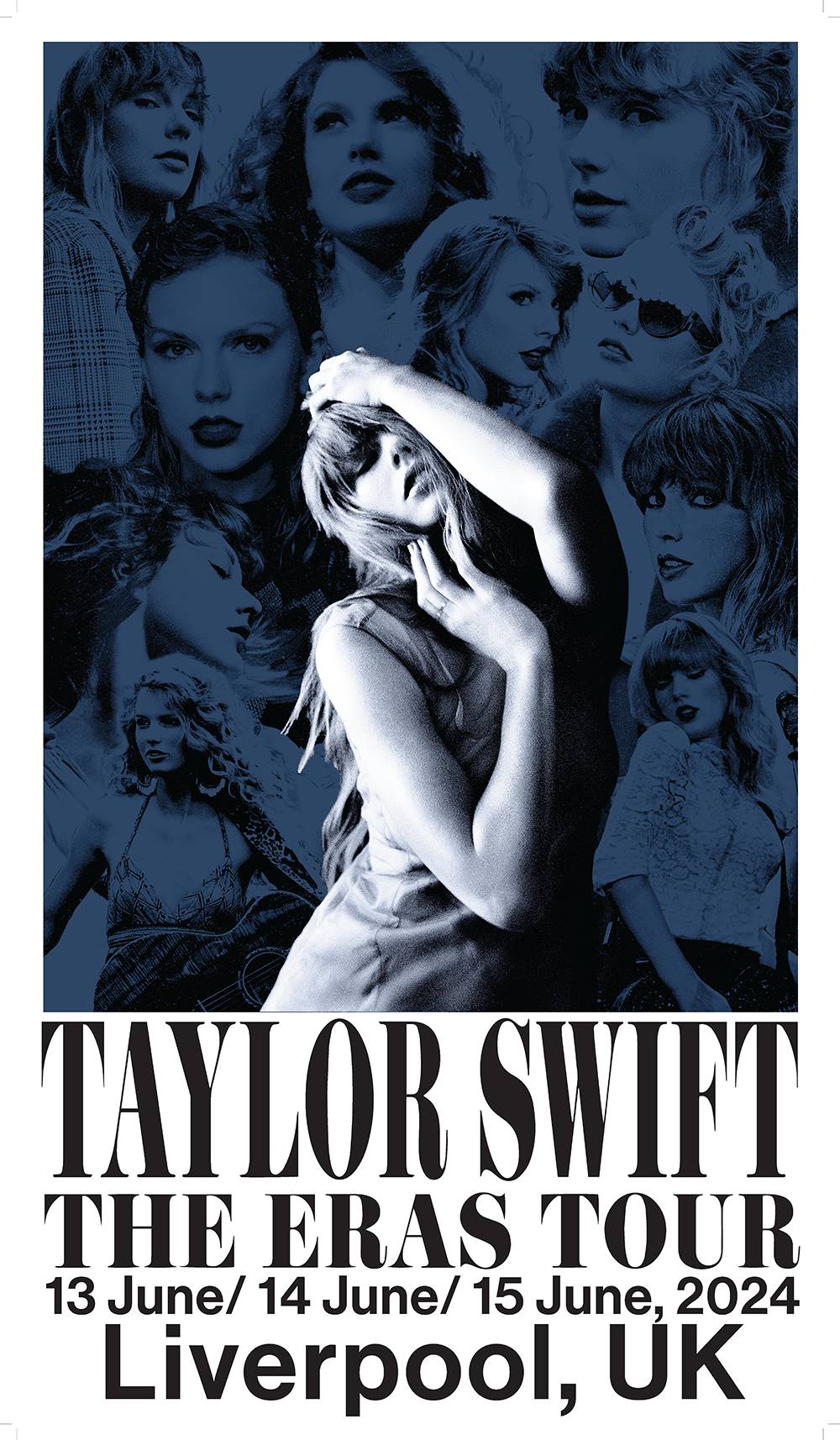 Taylor Swift The Eras Tour Liverpool, UK Poster