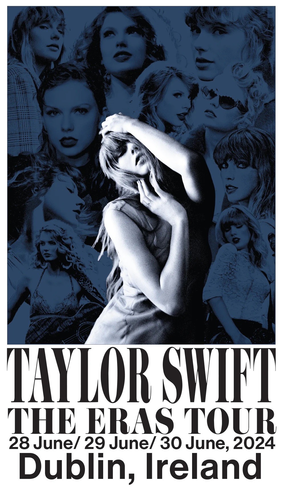 Taylor Swift | The Eras Tour Dublin, Ireland Poster