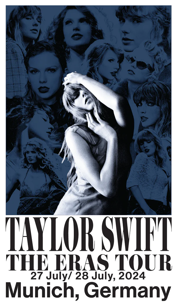 Taylor Swift The Eras Tour Munich, Germany Poster